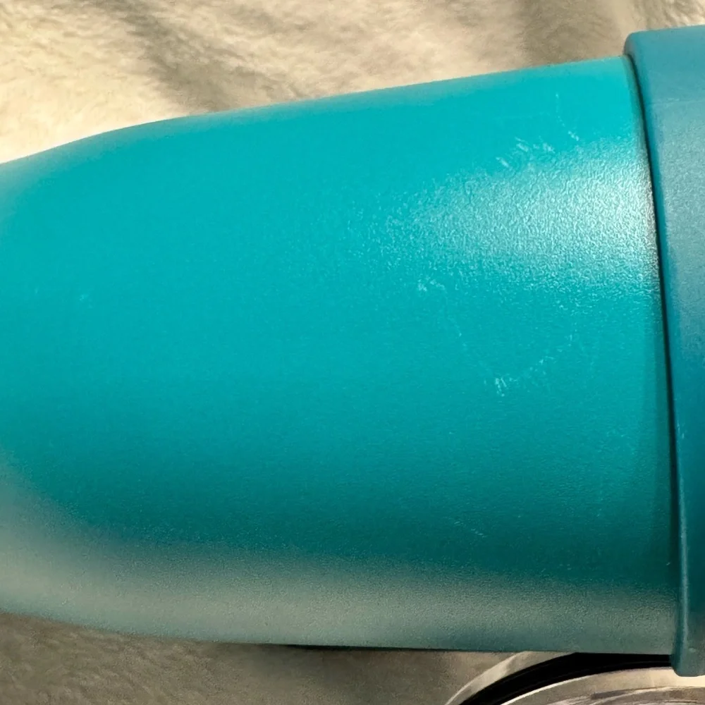 Hydraflow Teal Tumbler with Straw and Handle - Picture 4 of 4